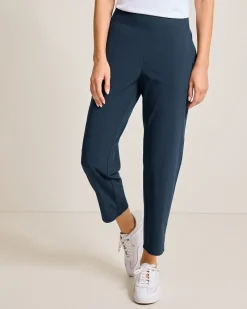 Tommy Bahama Alicia IslandZone® Cropped Easy Pants Dark Sapphire New