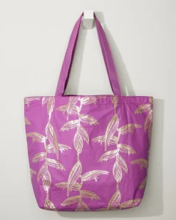 Tommy Bahama Aloha Collection Heliconia Reversible Tote Glow/Orchid Online