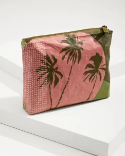 Tommy Bahama Aloha Collection Paumalu Small Pouch Olive New