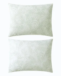 Tommy Bahama Art of Palms 3-Piece Full/Queen Comforter Set Green New