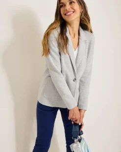 Tommy Bahama Aruba Casual Blazer Summer Grey Hthr