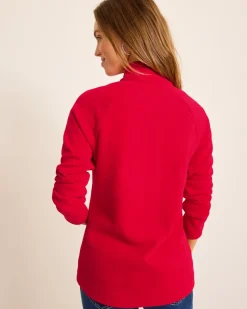 Tommy Bahama Aruba Half-Zip Sweatshirt Tango Red Best