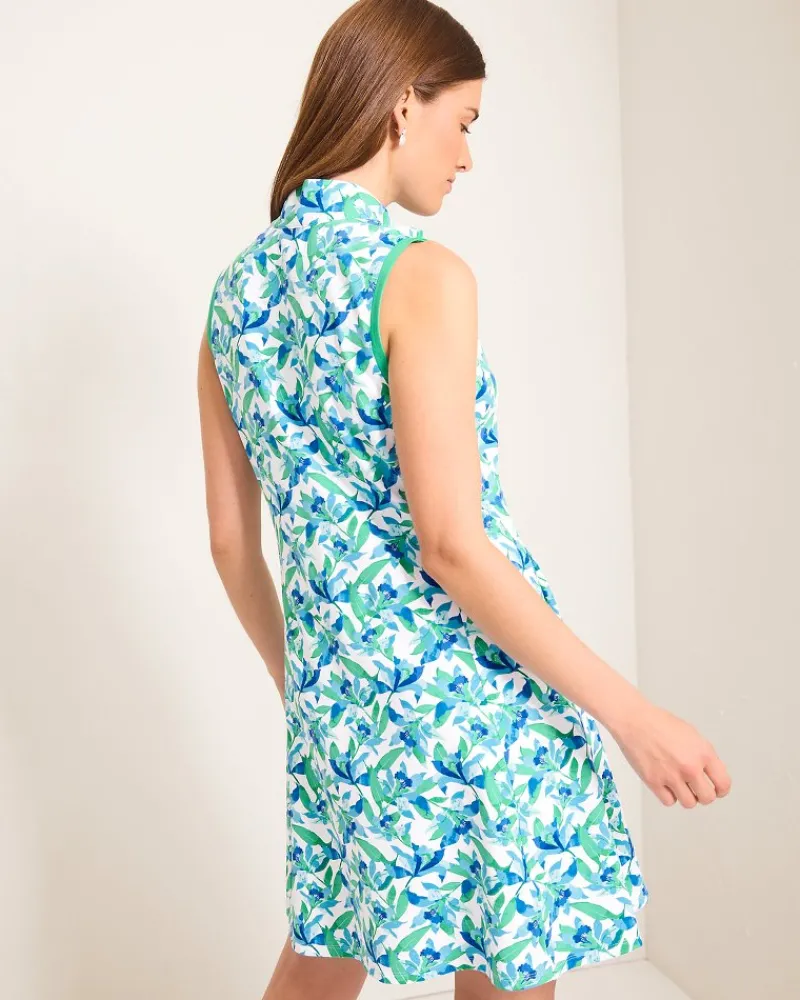Tommy Bahama Aubrey Seaside Brights IslandZone® Dress White Hot