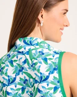 Tommy Bahama Aubrey Seaside Brights IslandZone® Dress White Hot