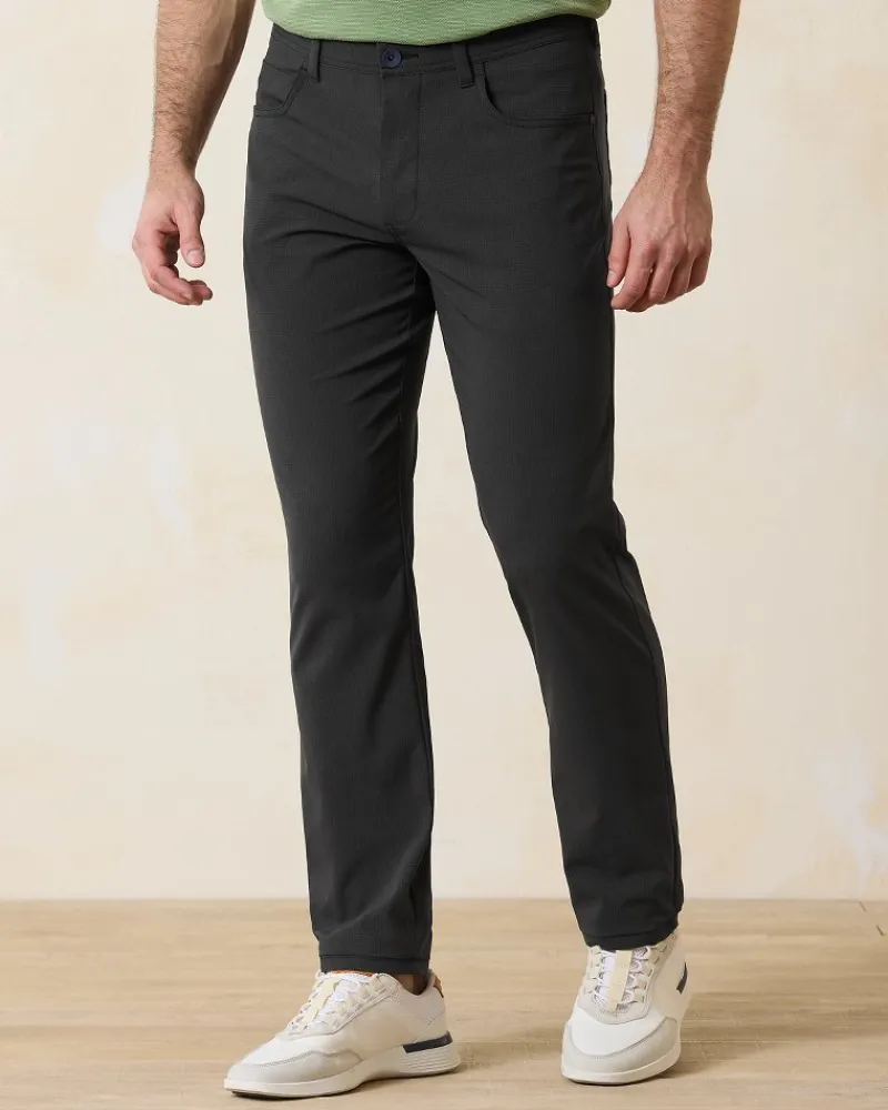 Tommy Bahama Bahama Coast IslandZone® 5-Pocket Pants Jet Black Best