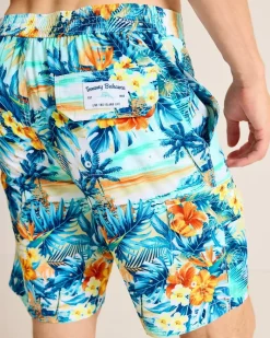 Tommy Bahama Baja Surfside Sounds 9-Inch Boardshorts Kohala Teal