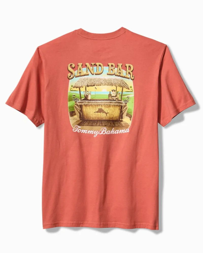 Tommy Bahama Bar for the Course Graphic T-Shirt Red Ginger