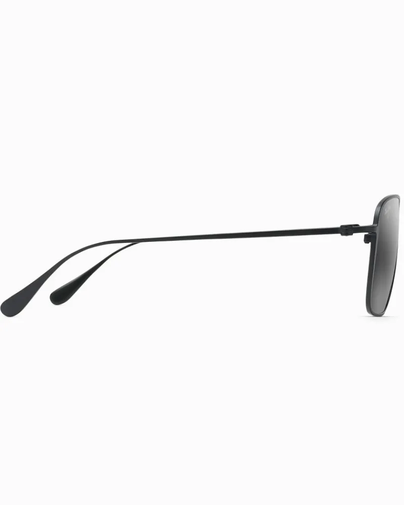Tommy Bahama Beaches Aviator Sunglasses by Maui Jim® Matte Black