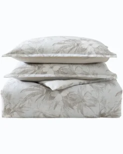 Tommy Bahama Beachway Blooms 3-Piece King Comforter Set Grey Best