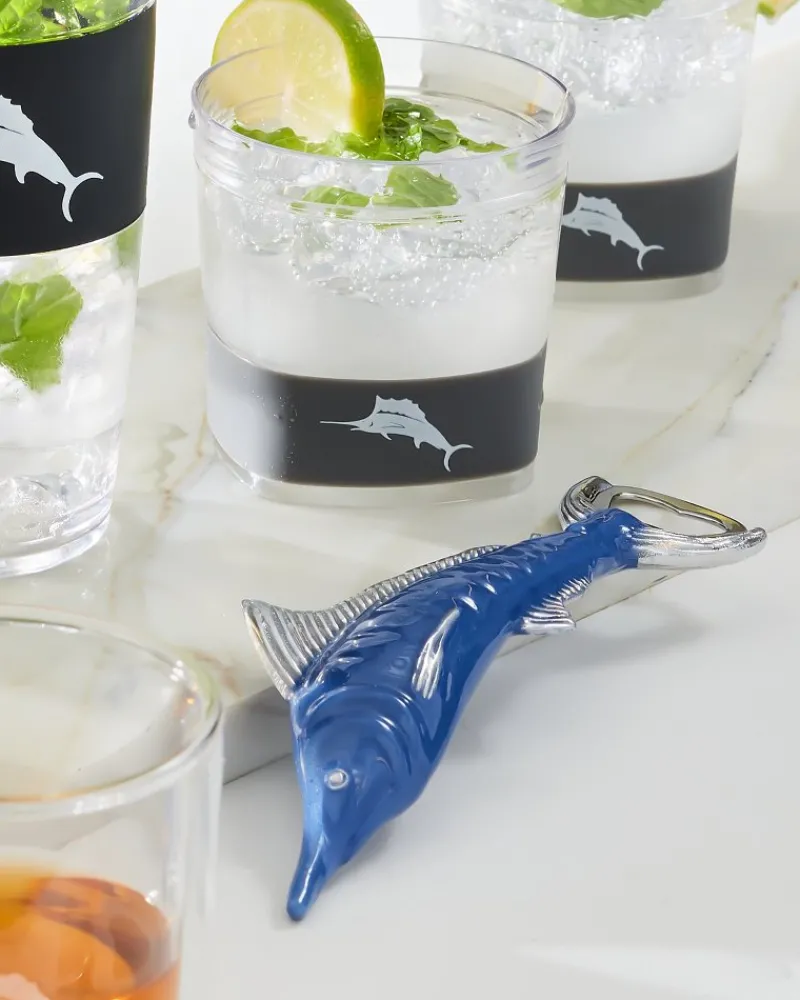 Tommy Bahama Marlin Bottle Opener Blue Best