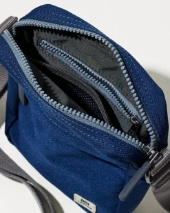 Tommy Bahama Bond Canvas Crossbody Deep Blue Clearance