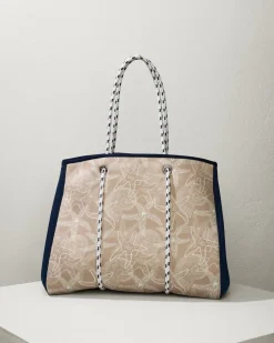 Tommy Bahama Botanical Neoprene Tote Starfish Best