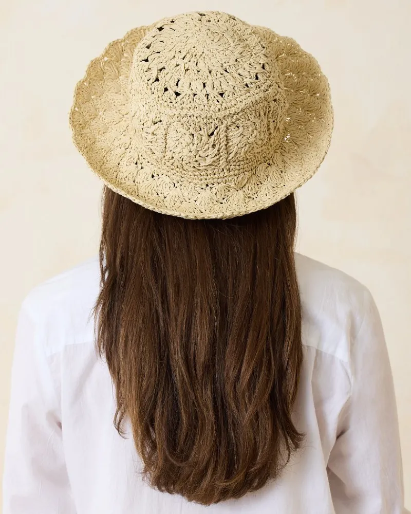 Tommy Bahama Breezy Bucket Hat Natural Clearance