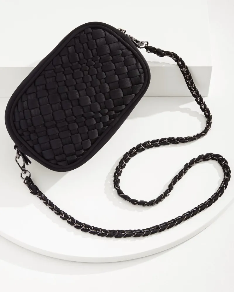 Tommy Bahama Caledon Mini Crossbody Bag Black Outlet