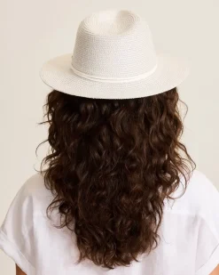 Tommy Bahama Canwell Mid-Brim Safari Hat Light Grey Discount