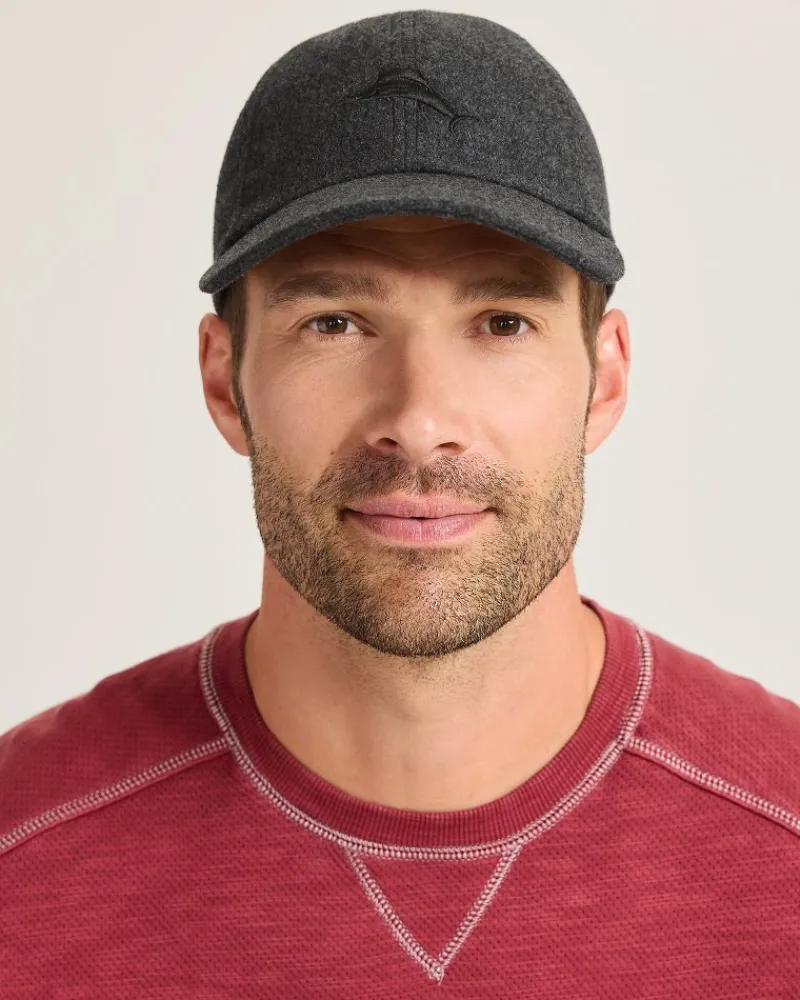 Tommy Bahama Cashmere Packable Marlin Cap Grey Outlet