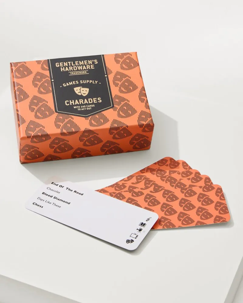 Tommy Bahama Charades Card Game Red Best