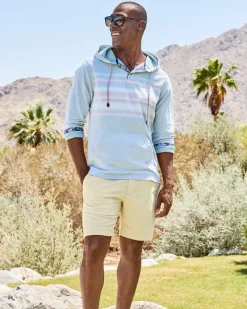 Tommy Bahama Coastline Cord Stretch Breeze Baja Hoodie Norse Blue Discount