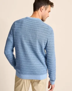 Tommy Bahama Coolside Course IslandZone® Sweater Buccaneer Blue Online