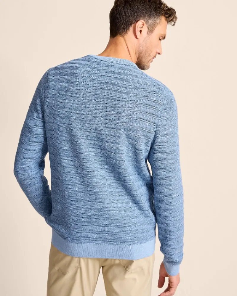 Tommy Bahama Coolside Course IslandZone® Sweater Buccaneer Blue Online