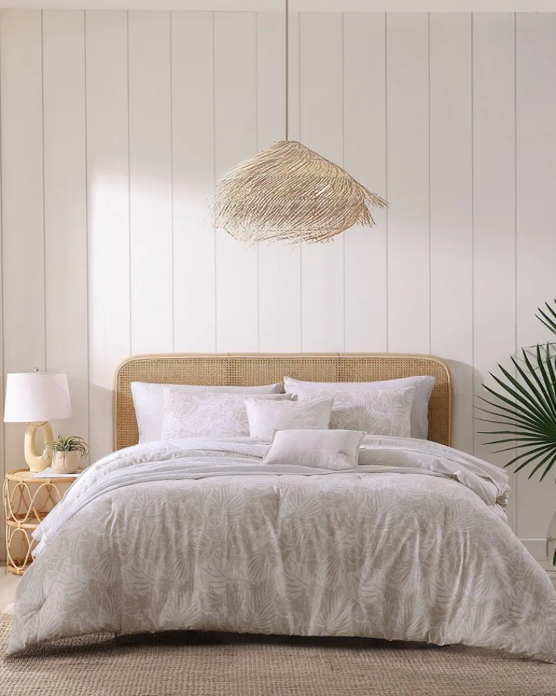 Tommy Bahama Costa Blanca 5-Piece Full/Queen Comforter Set Beige