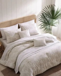 Tommy Bahama Costa Blanca 5-Piece Full/Queen Comforter Set Beige