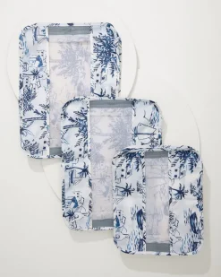 Tommy Bahama Packing Cube 6-Piece Set Daise Seascape Hot