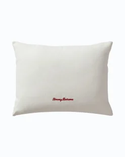 Tommy Bahama Festive Palms Velvet Embroidered Decorative Pillow Multicolor Online