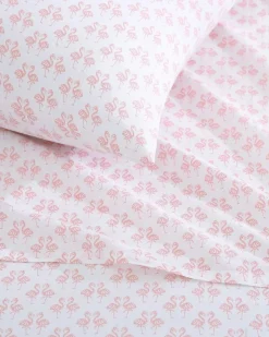 Tommy Bahama Flamingle 4-Piece Queen Sheet Set Pink Clearance