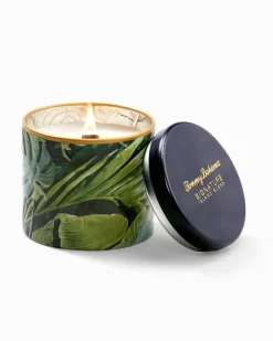 Tommy Bahama 10.6-oz Villa Fronds Candle Tin Island Blend New