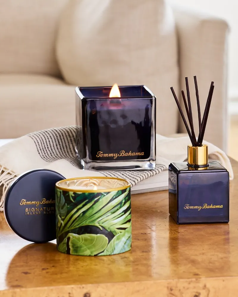 Tommy Bahama 10.6-oz Villa Fronds Candle Tin Island Blend New