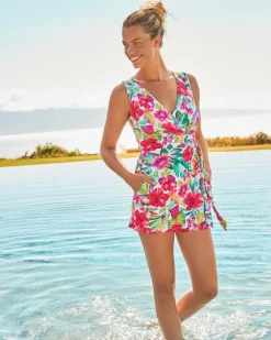Tommy Bahama Island Cays Fiesta Beach Romper White Best