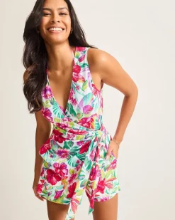 Tommy Bahama Island Cays Fiesta Beach Romper White Best