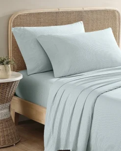 Tommy Bahama Island Cays King Sheet Set Blue New