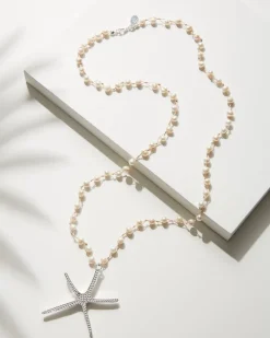 Tommy Bahama Island Essence Starfish Pendant Necklace Silver Best