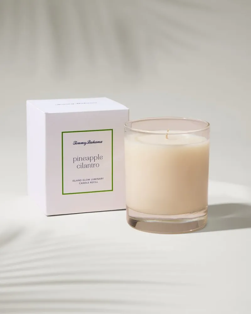 Tommy Bahama Island Glow Luminary Candle Refill - Pineapple Cilantro Hot
