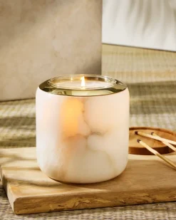 Tommy Bahama Island Glow Luminary Vessel Natural/Gold Hot