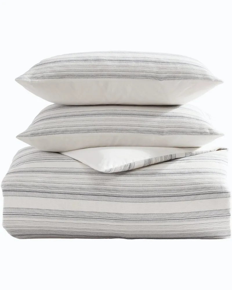 Tommy Bahama Island Micro Waffle 4-Piece Full/Queen Comforter Set Coconut