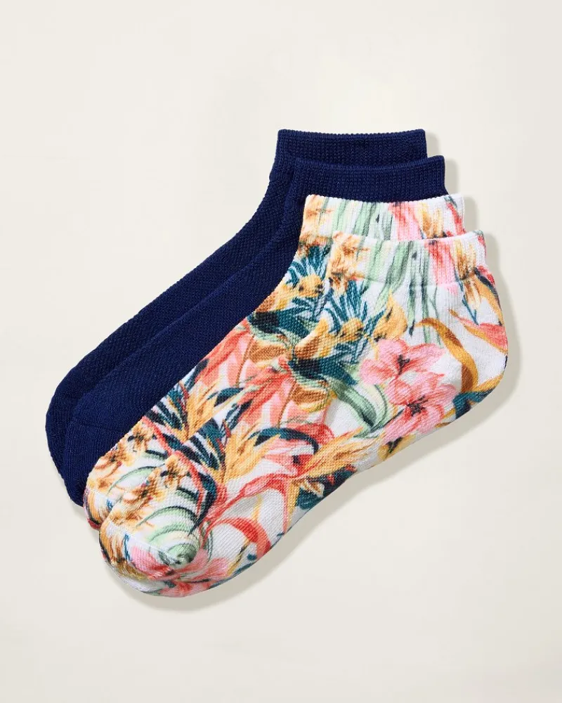 Tommy Bahama IslandZone® Performance Athletic Socks—2-Pack Assorted Online
