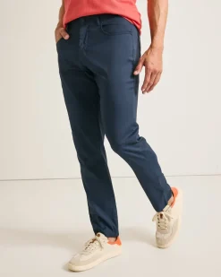 Tommy Bahama IslandZone® Performance 5-Pocket Pants Dark Eclipse Outlet