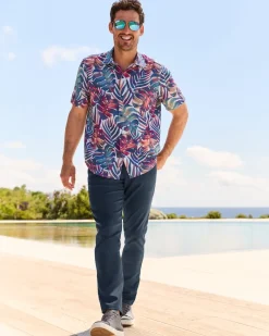 Tommy Bahama IslandZone® Performance 5-Pocket Pants Dark Eclipse Outlet