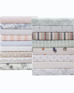 Tommy Bahama Lovely Palms 4-Piece Queen Sheet Set Pink Clearance