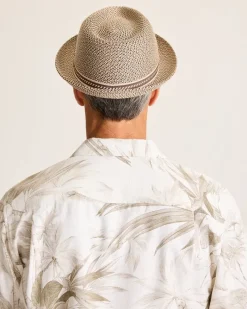 Tommy Bahama Mannes Braid Hat Tawny