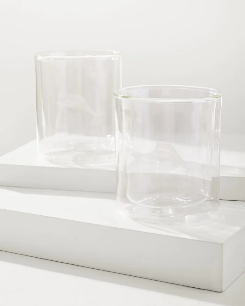 Tommy Bahama Marlin 12-oz. Corkcicle® Rocks Glass - Set of 2 Clear