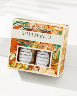 Tommy Bahama Ceramic Pineapple Diffuser Oil Refill Set Maui Mango Clearance