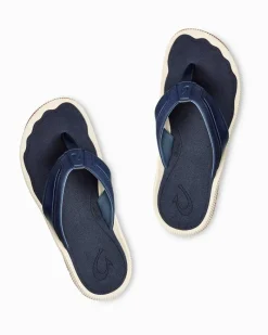 Tommy Bahama Men's OluKai® Kūkulu Sandals Trench Blue Hot