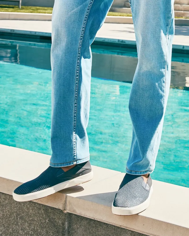 Tommy Bahama Men's OluKai® Lae'ahi Slip-On Sneakers Blue Depth