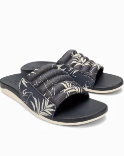 Tommy Bahama Men's OluKai® Maha 'Olu Slides Trench Blue Outlet