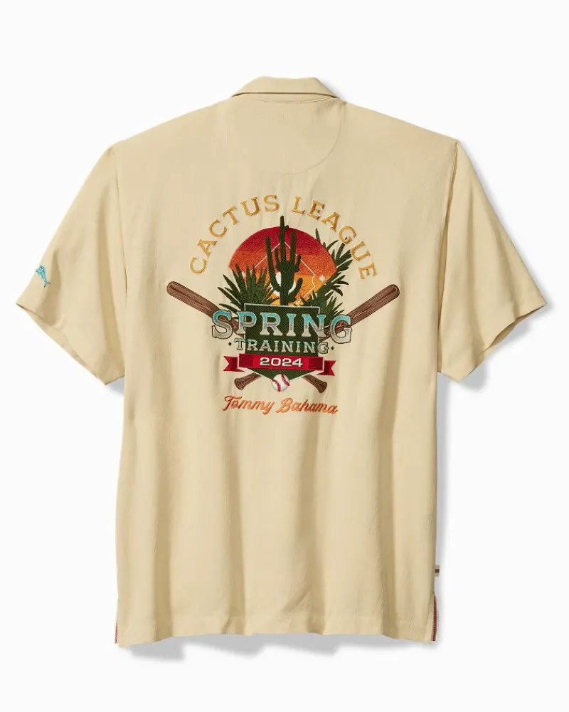 Tommy Bahama MLB® Spring Training™ 2024 Cactus League Silk Camp Light Honey Discount