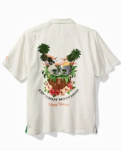 Tommy Bahama NFL Coconut Matchup Silk Camp Shirt pittsburgh_steelers Outlet